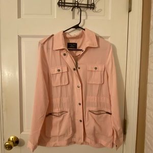 Love Tree Blush Pink Utility Jacket